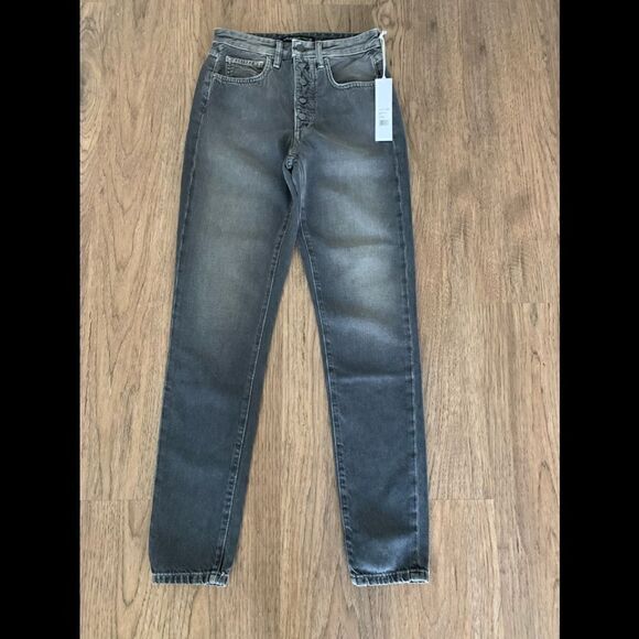 Joe's Jeans X Weworewhat The Danielle High-rise Vintage straight size 24 NWT$198 - Picture 4 of 6